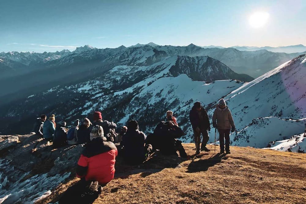 kedarkantha trek height