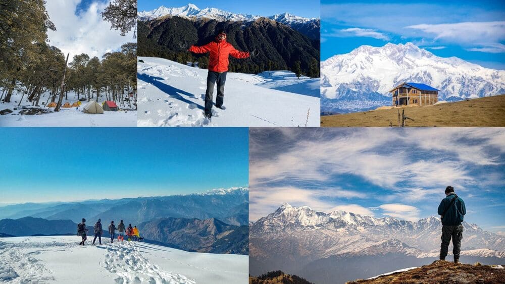 best treks in january